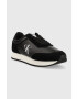 Calvin Klein Jeans Маратонки RETRO RUNNER LOW LAC в черно YW0YW01056 - Pepit.bg