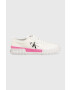 Calvin Klein Jeans Ниски кецове Skater Vulcanized Laceup Low в бяло - Pepit.bg