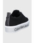 Calvin Klein Jeans Ниски кецове дамско в черно - Pepit.bg