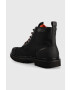 Calvin Klein Jeans Обувки Lug Mid Laceup Boot Thermo в черно - Pepit.bg