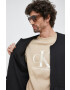 Calvin Klein Jeans Памучен елек в черно - Pepit.bg