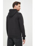 Calvin Klein Jeans Памучен суичър в черно с принт - Pepit.bg