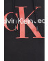 Calvin Klein Jeans Памучен суичър в черно с принт - Pepit.bg
