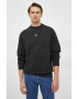 Calvin Klein Jeans Памучен суичър в черно с принт - Pepit.bg