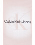 Calvin Klein Jeans Памучна тениска в розово - Pepit.bg