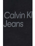 Calvin Klein Jeans Памучна тениска в черно с принт - Pepit.bg