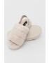 Calvin Klein Jeans Пантофи Home Slipper Fakefur Elastic в бежово - Pepit.bg