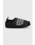 Calvin Klein Jeans Пантофи Home Slipper Wn W/coulisse в черно - Pepit.bg