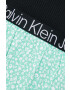 Calvin Klein Jeans Пола в зелено къс модел разкроен модел - Pepit.bg