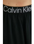 Calvin Klein Jeans Пола в черно къс модел разкроен модел - Pepit.bg
