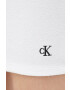 Calvin Klein Jeans Пола в бяло къс модел с кройка тип молив - Pepit.bg