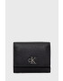 Calvin Klein Jeans Портфейл дамски в черно - Pepit.bg