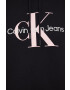 Calvin Klein Jeans Рокля в черно къс модел със стандартна кройка - Pepit.bg