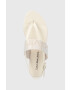 Calvin Klein Jeans Сандали FLAT SANDAL WEBBING в бежово YW0YW00956 - Pepit.bg
