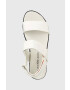 Calvin Klein Jeans Сандали FLATFORM SANDAL SOFTNY в бяло с платформа YW0YW00965 - Pepit.bg