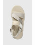 Calvin Klein Jeans Сандали PREFRESATO SANDAL BADGE в бежово с платформа YW0YW00967 - Pepit.bg