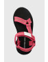 Calvin Klein Jeans Сандали PREFRESATO SANDAL WEBBING XRAY в розово с платформа YW0YW00969 - Pepit.bg