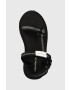 Calvin Klein Jeans Сандали PREFRESATO SANDAL WEBBING XRAY в черно с платформа YW0YW00969 - Pepit.bg