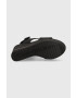 Calvin Klein Jeans Сандали WEDGE SANDAL WEBBING в черно със скосена платформа YW0YW00959 - Pepit.bg