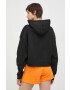 Calvin Klein Jeans Суичър в черно с качулка с апликация - Pepit.bg