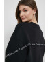 Calvin Klein Jeans Суичър в черно с апликация - Pepit.bg