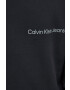 Calvin Klein Jeans Суичър в черно с качулка с принт - Pepit.bg