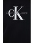 Calvin Klein Jeans Суичър в черно с качулка с принт - Pepit.bg