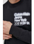 Calvin Klein Jeans Суичър в черно с принт - Pepit.bg