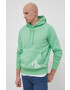 Calvin Klein Jeans Суичър в черно с принт - Pepit.bg