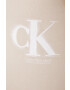 Calvin Klein Jeans Суичър в бежово с принт - Pepit.bg