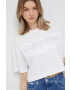 Calvin Klein Jeans Тениска в бежово - Pepit.bg