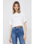 Calvin Klein Jeans Тениска в бежово - Pepit.bg