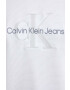 Calvin Klein Jeans Тениска в бяло с принт - Pepit.bg