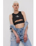 Calvin Klein Jeans Топ дамски в черно - Pepit.bg