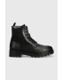 Calvin Klein Jeans Туристически обувки Military Boot в черно - Pepit.bg