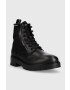 Calvin Klein Jeans Туристически обувки Military Boot в черно - Pepit.bg