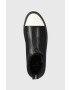 Calvin Klein Jeans Високи кецове Cupsole Flatform Mid Zip в черно - Pepit.bg