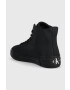 Calvin Klein Jeans Високи кецове Ess Vulcanized Laceup Mid Ny - Pepit.bg