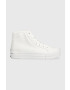Calvin Klein Jeans Високи кецове VULC FLATFORM BOLD ESSENTIAL в бяло YW0YW01031 - Pepit.bg