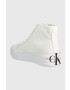 Calvin Klein Jeans Високи кецове VULC FLATFORM BOLD ESSENTIAL в бяло YW0YW01031 - Pepit.bg