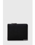 Calvin Klein Кожен портфейл мъжки в черно - Pepit.bg