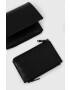 Calvin Klein Кожен портфейл мъжки в черно - Pepit.bg