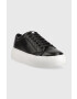 Calvin Klein Кожени маратонки BUBBLE CUPSOLE LACE в черно HW0HW01778 - Pepit.bg