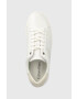 Calvin Klein Кожени маратонки CLEAN CUPSOLE LACE UP - HE в бяло HW0HW01415 - Pepit.bg