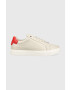 Calvin Klein Кожени маратонки Cupsole Lace Up в сиво - Pepit.bg