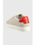 Calvin Klein Кожени маратонки Cupsole Lace Up в сиво - Pepit.bg