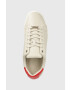 Calvin Klein Кожени маратонки Cupsole Lace Up в сиво - Pepit.bg