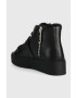 Calvin Klein Кожени маратонки Flatform Cup High Top Ck - Pepit.bg