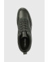 Calvin Klein Кожени маратонки HM0HM00851 LOW TOP LACE UP LTH MIX в зелено - Pepit.bg