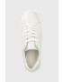 Calvin Klein Кожени маратонки Hm0hm00861 Low Top Lace Up Lth в бяло - Pepit.bg